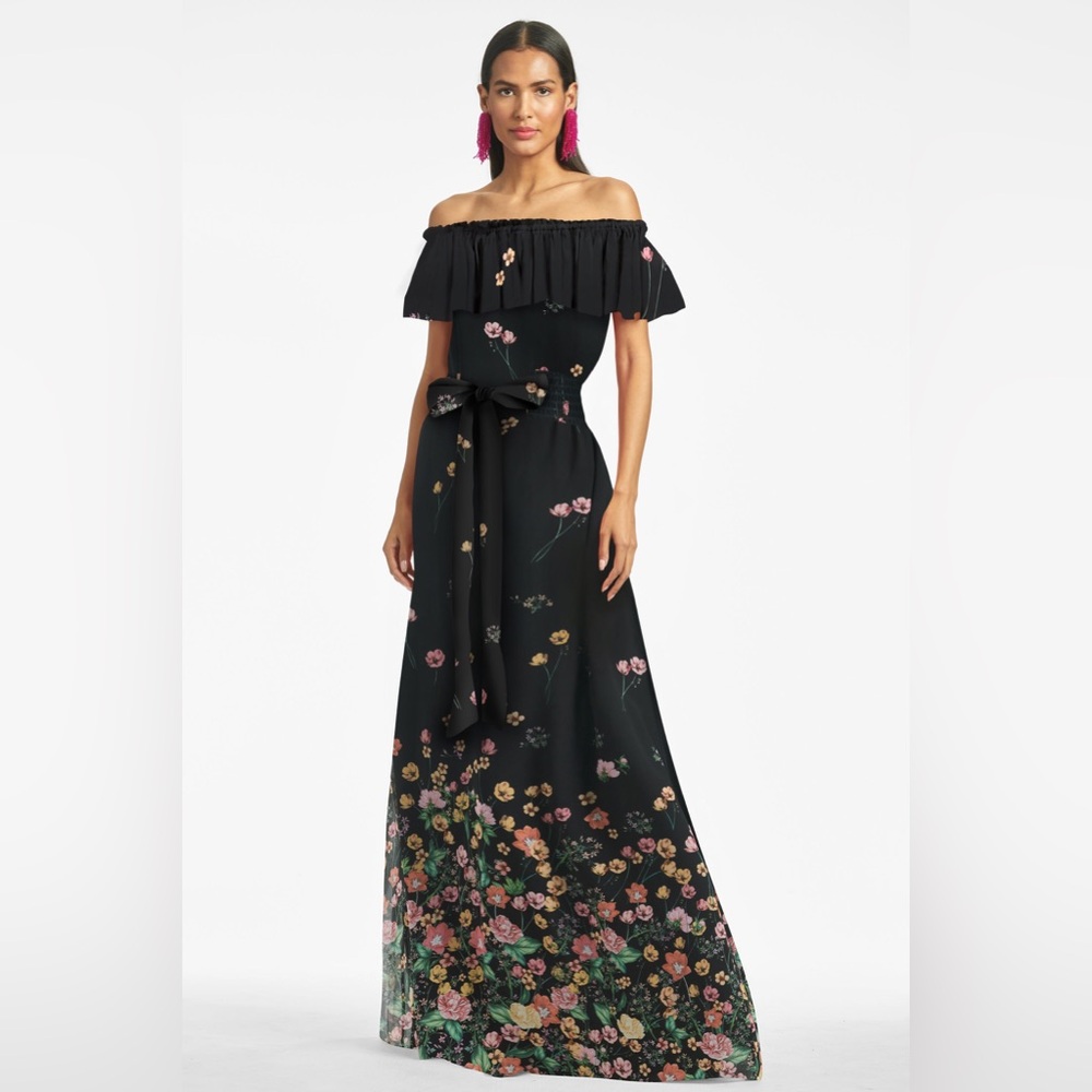 Sachin + Babi Nikki Dress - Dark Garden